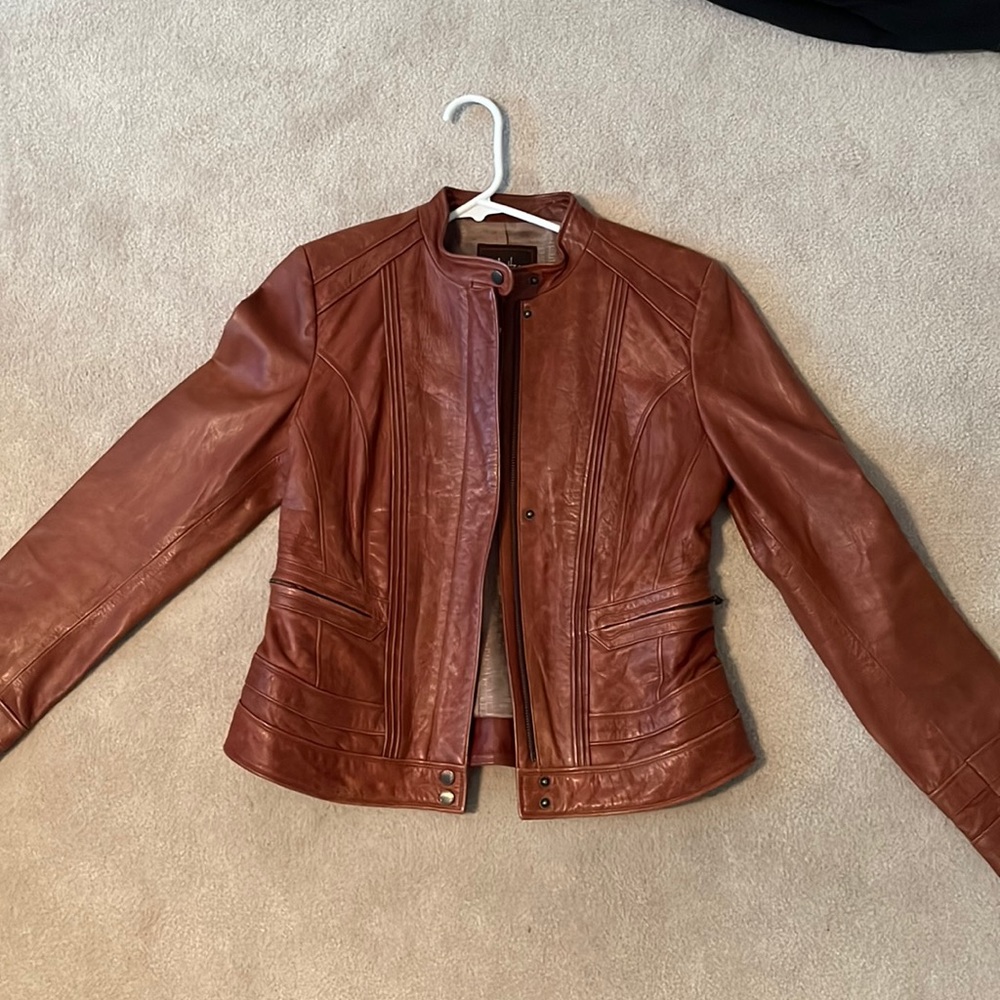 Leather jacket